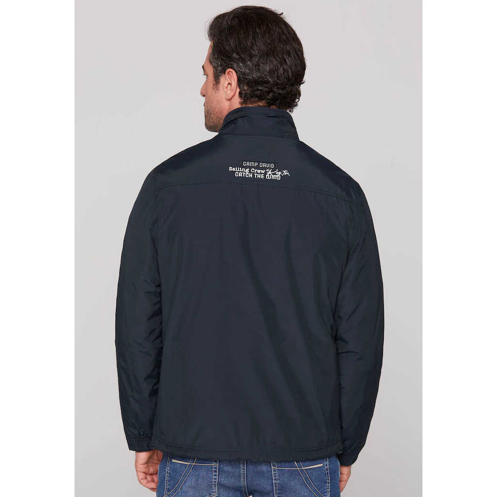 CAMP DAVID Windbreaker Mit Logostickereien ▷ Kaufen