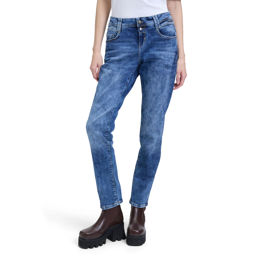 Cartoon Boyfriend-Jeans »Cartoon Boyfriend-Hose mit Nieten«