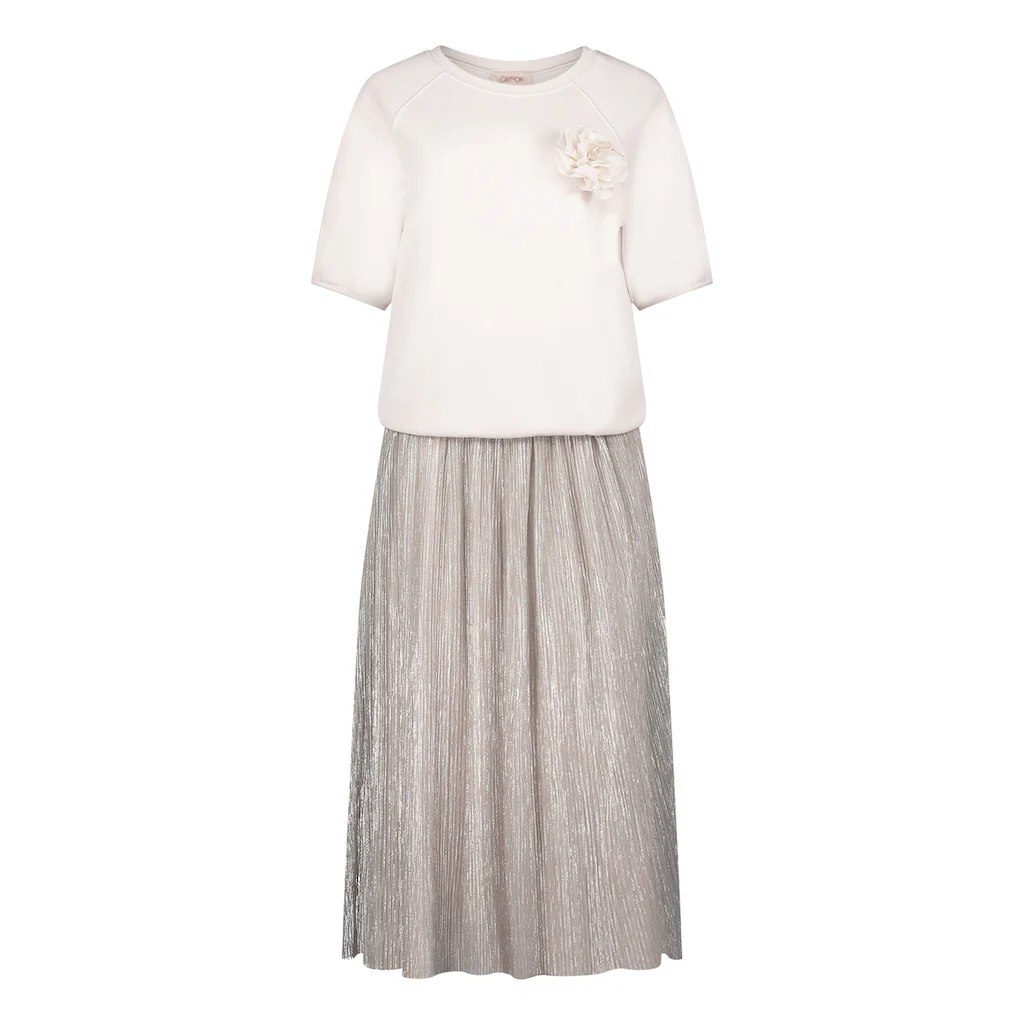 Cartoon Midikleid »Cartoon Midikleid 2er Set« Materialmix