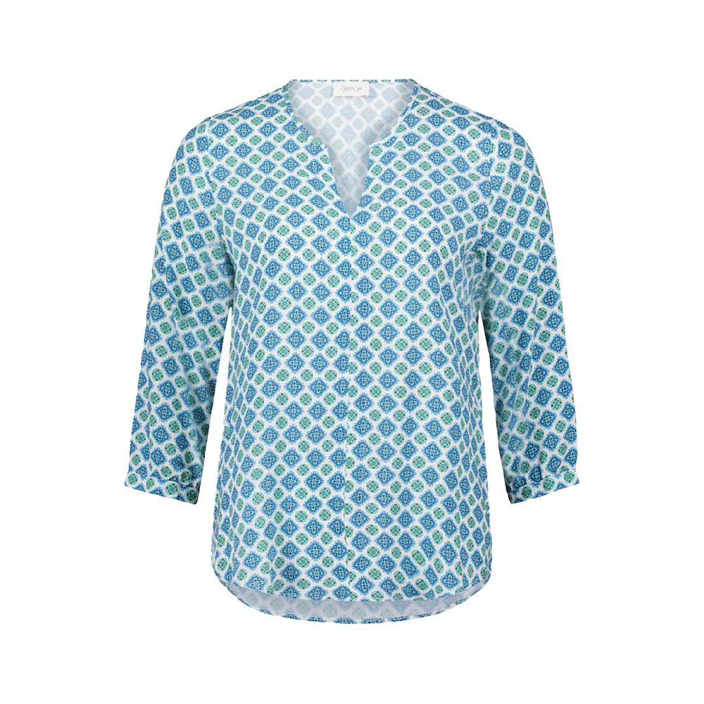 Cartoon Schlupfbluse »Cartoon Casual-Bluse Mit Muster«
