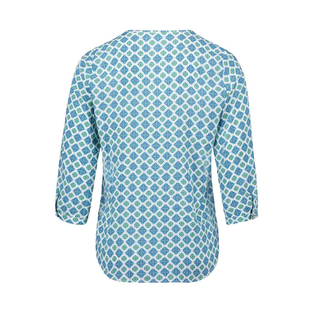 Cartoon Schlupfbluse »Cartoon Casual-Bluse Mit Muster«