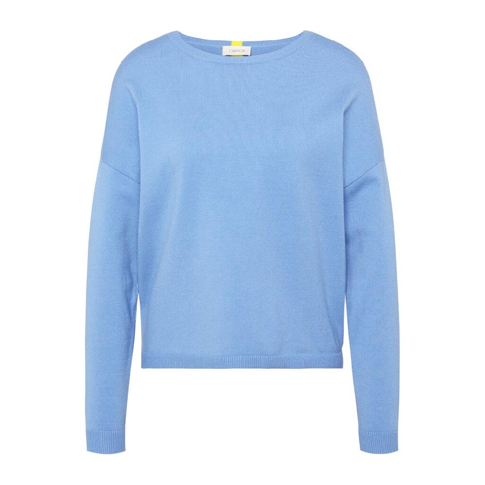 Cartoon Strickpullover »Cartoon Strickpullover Mit Rundhalsausschnitt« (1 Tlg.) Color Blocking