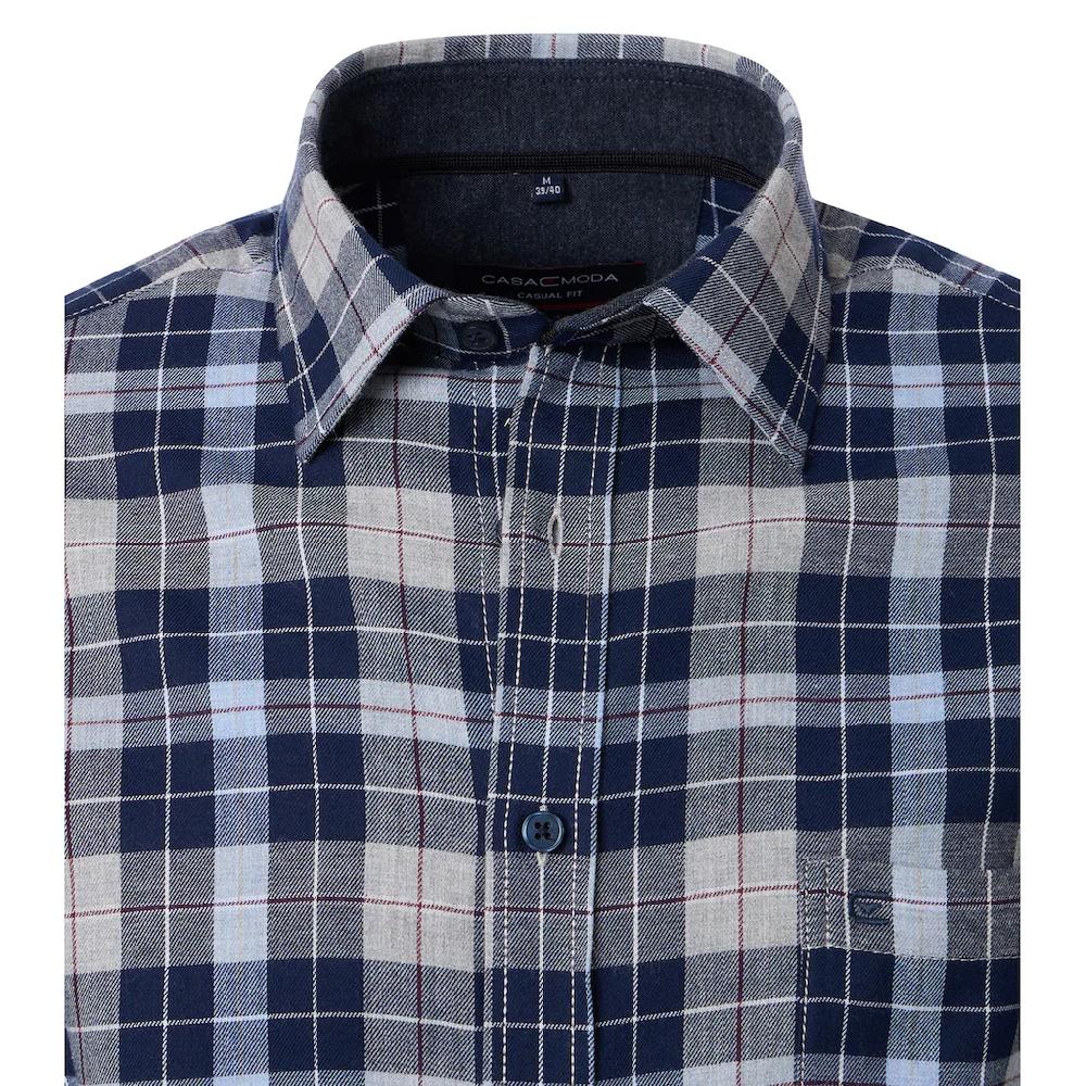 CASAMODA Flanellhemd »CASAMODA Flanellhemd Kariert« ▷ Für
