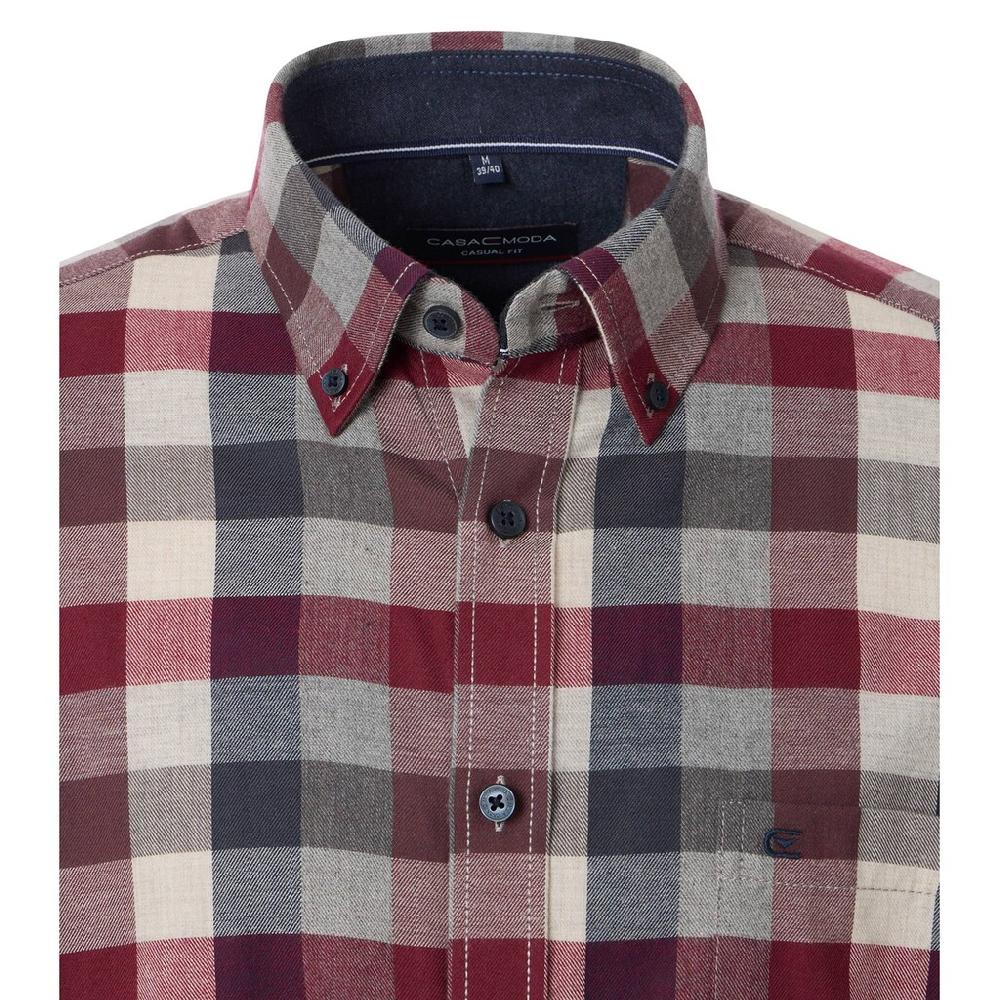 CASAMODA Flanellhemd »CASAMODA Flanellhemd Kariert« ▷ Kaufen