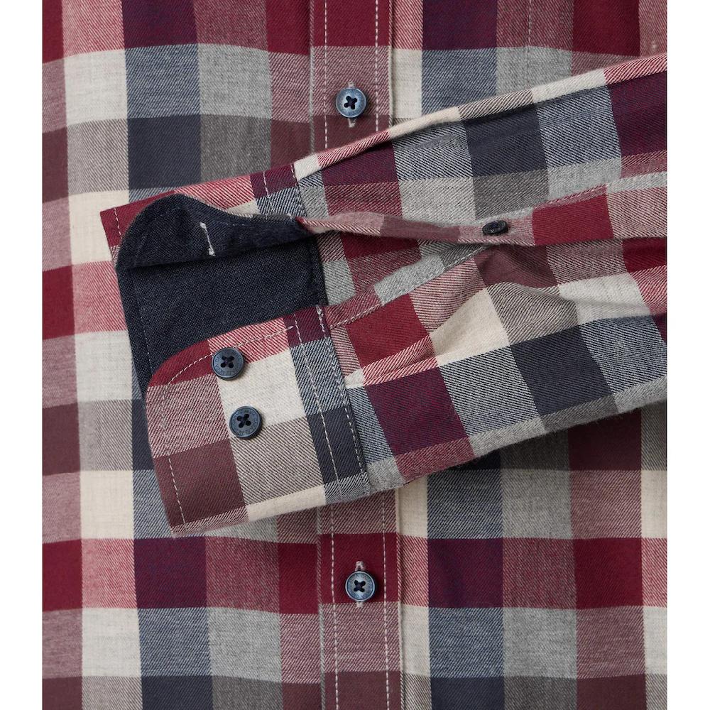 CASAMODA Flanellhemd »CASAMODA Flanellhemd Kariert« ▷ Kaufen