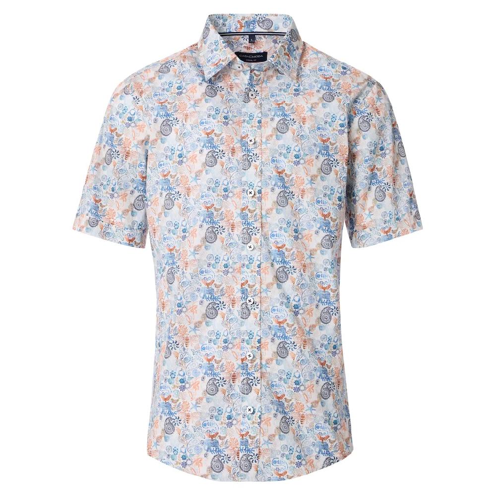 CASAMODA Kurzarmhemd »CASAMODA Freizeithemd Kurzarm Print« ▷ Kaufen