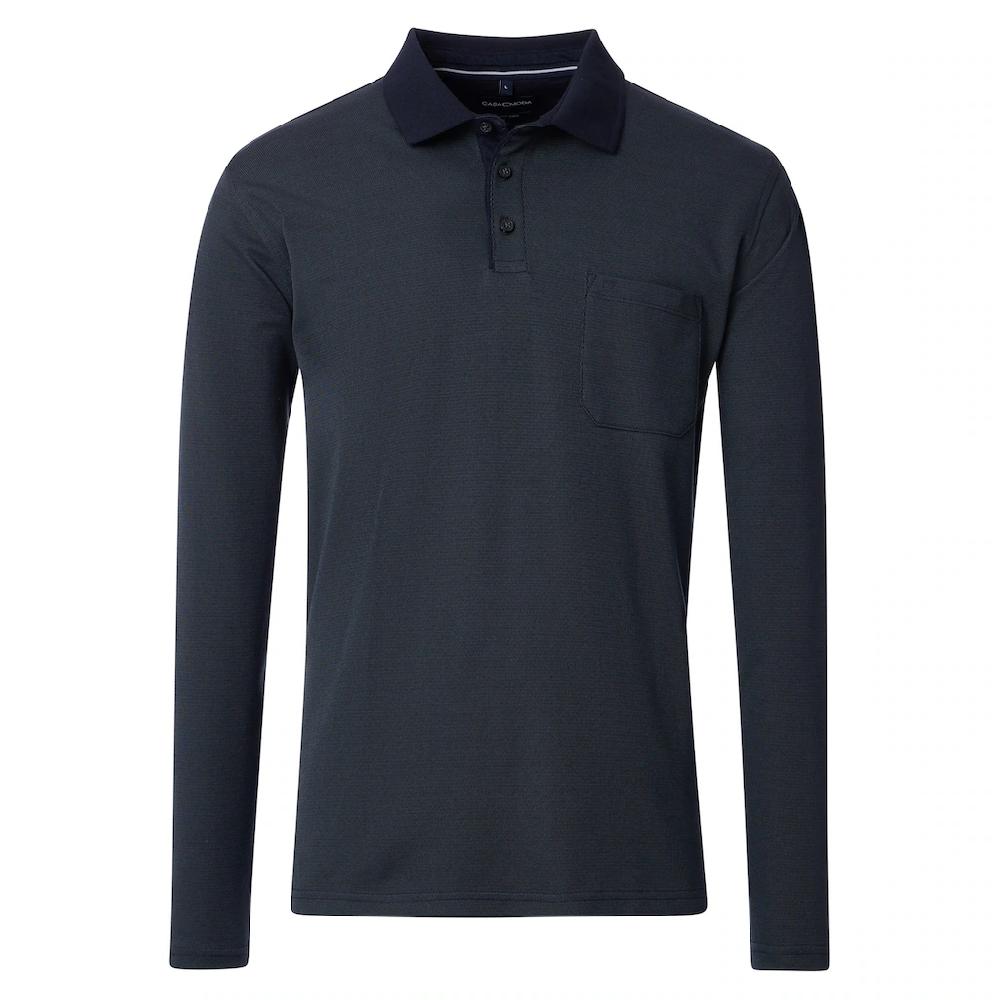 CASAMODA Langarm-Poloshirt »CASAMODA Polo-Shirt Langarm gestreift« ▷ bestellen