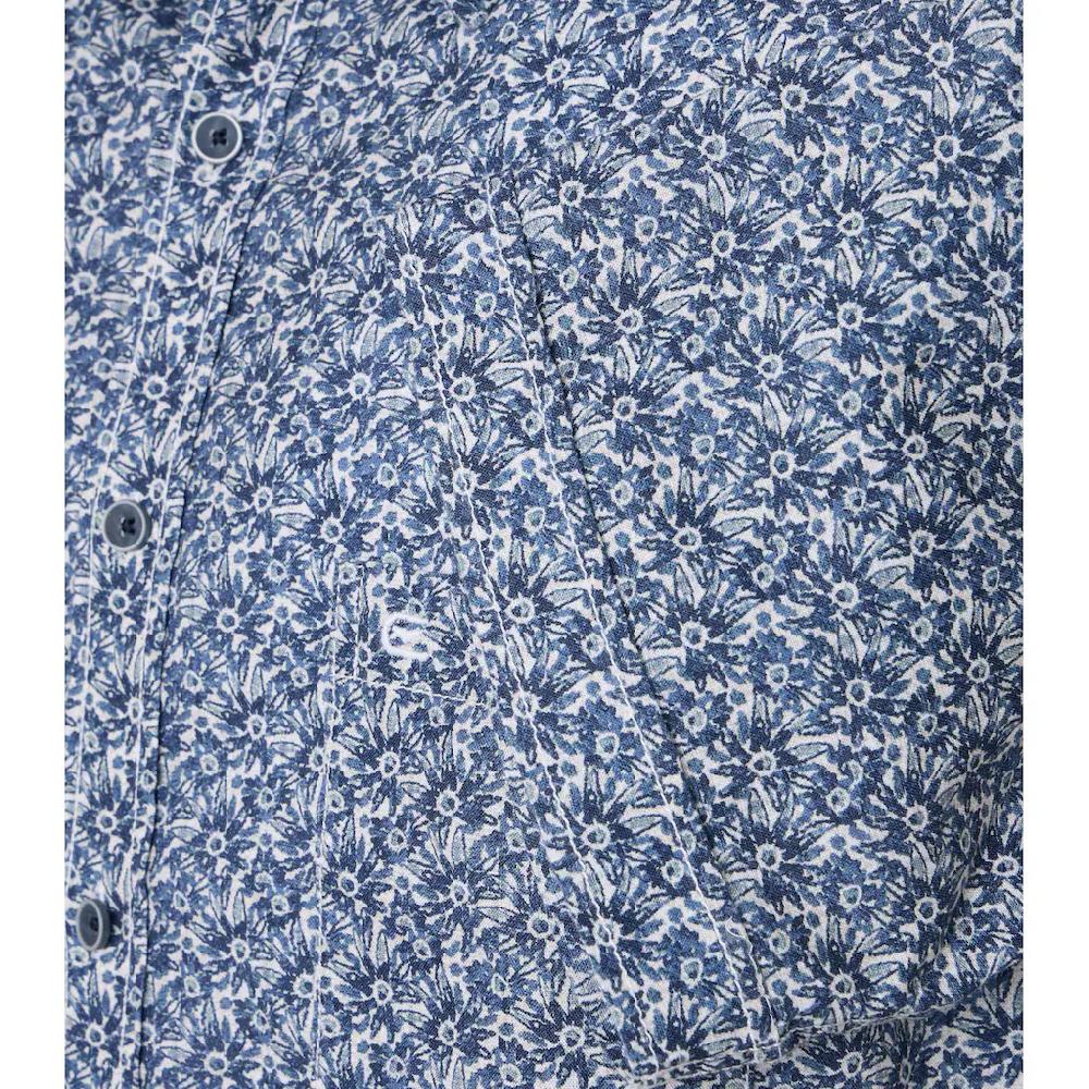 CASAMODA Leinenhemd »CASAMODA Leinenhemd Print«