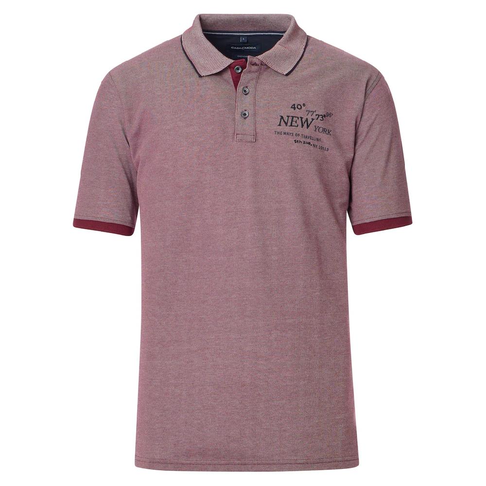 CASAMODA Poloshirt »CASAMODA Polo-Shirt uni« ▷ kaufen