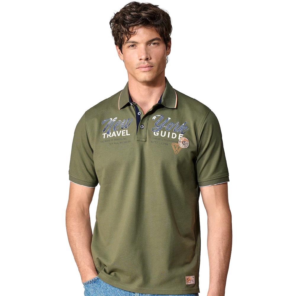 CASAMODA Poloshirt »CASAMODA Polo-Shirt uni«