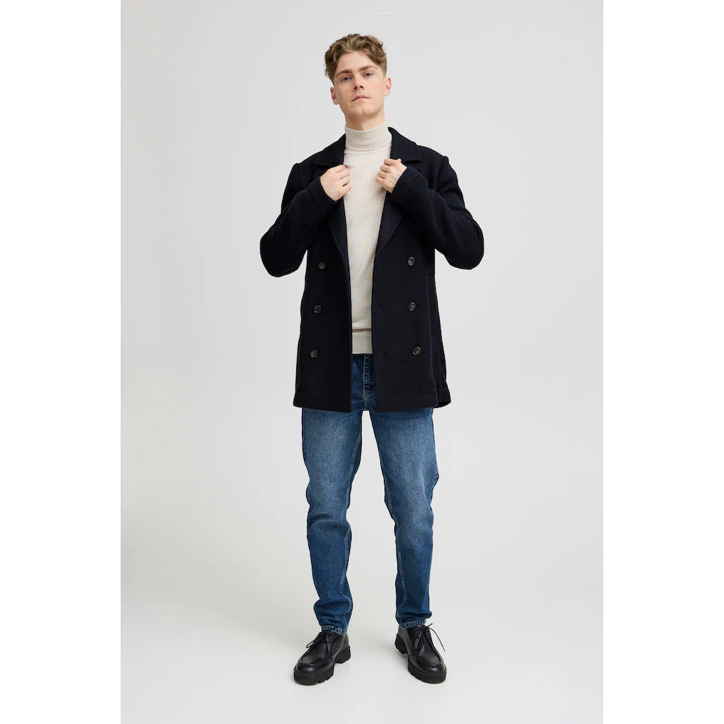 Casual Friday Wollmantel »Wollmantel CFVILMER Wool Mix Peacoat« ▷ Kaufen