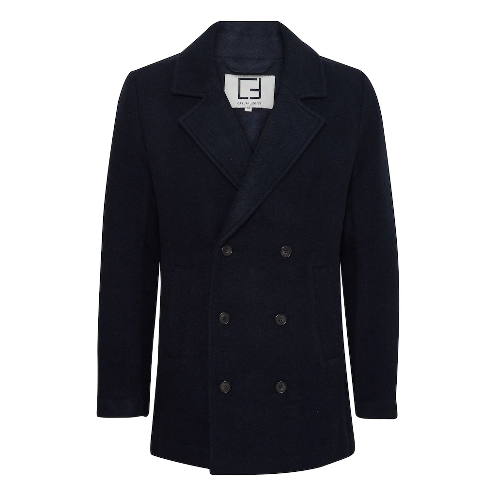 Casual Friday Wollmantel »Wollmantel CFVILMER wool mix peacoat« ▷ kaufen