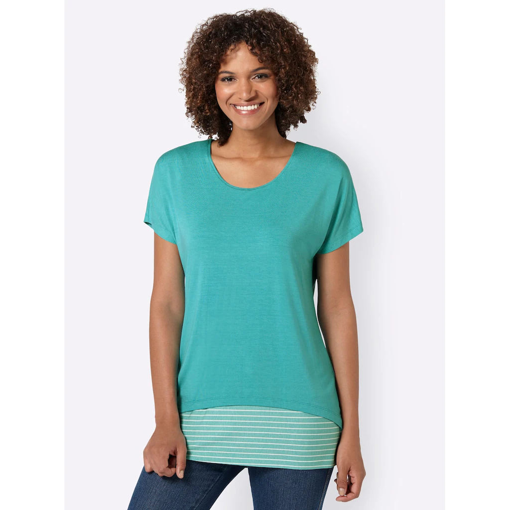 Casual Looks 2-in-1-Shirt »Shirt + Top« (1 Tlg.)