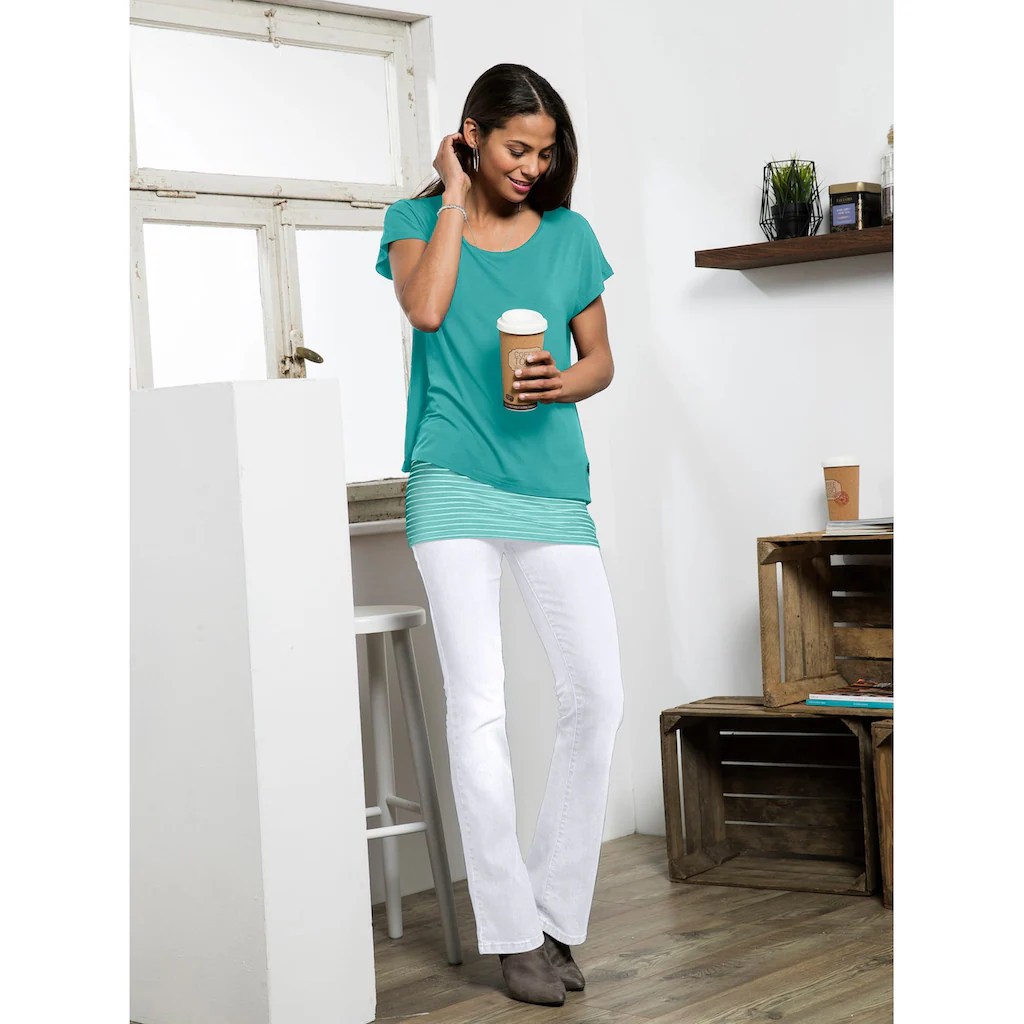 Casual Looks 2-in-1-Shirt »Shirt + Top« (1 tlg.)