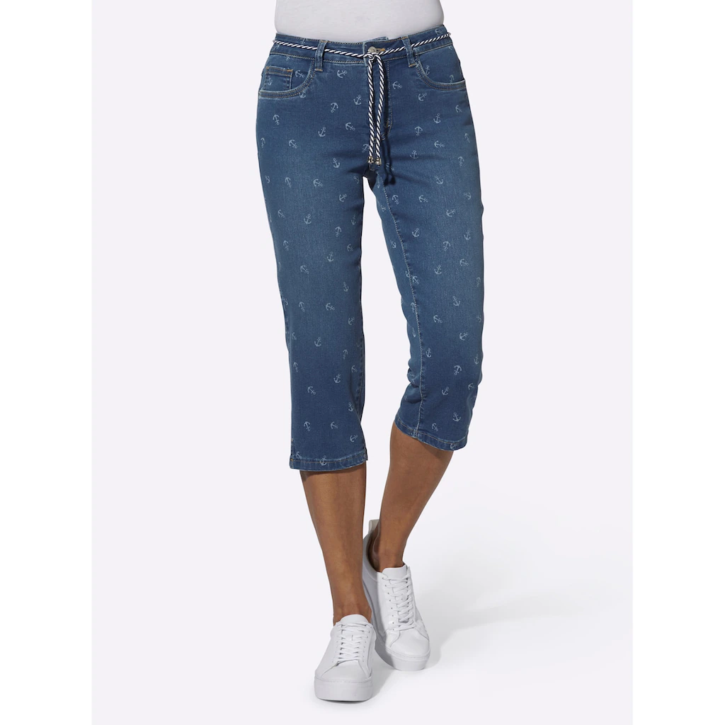 Casual Looks Caprijeans (1 Tlg.)