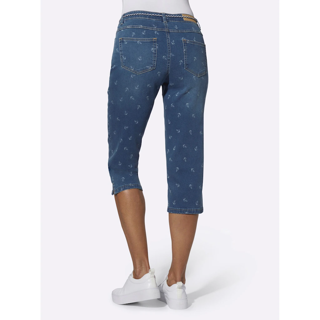 Casual Looks Caprijeans (1 Tlg.)