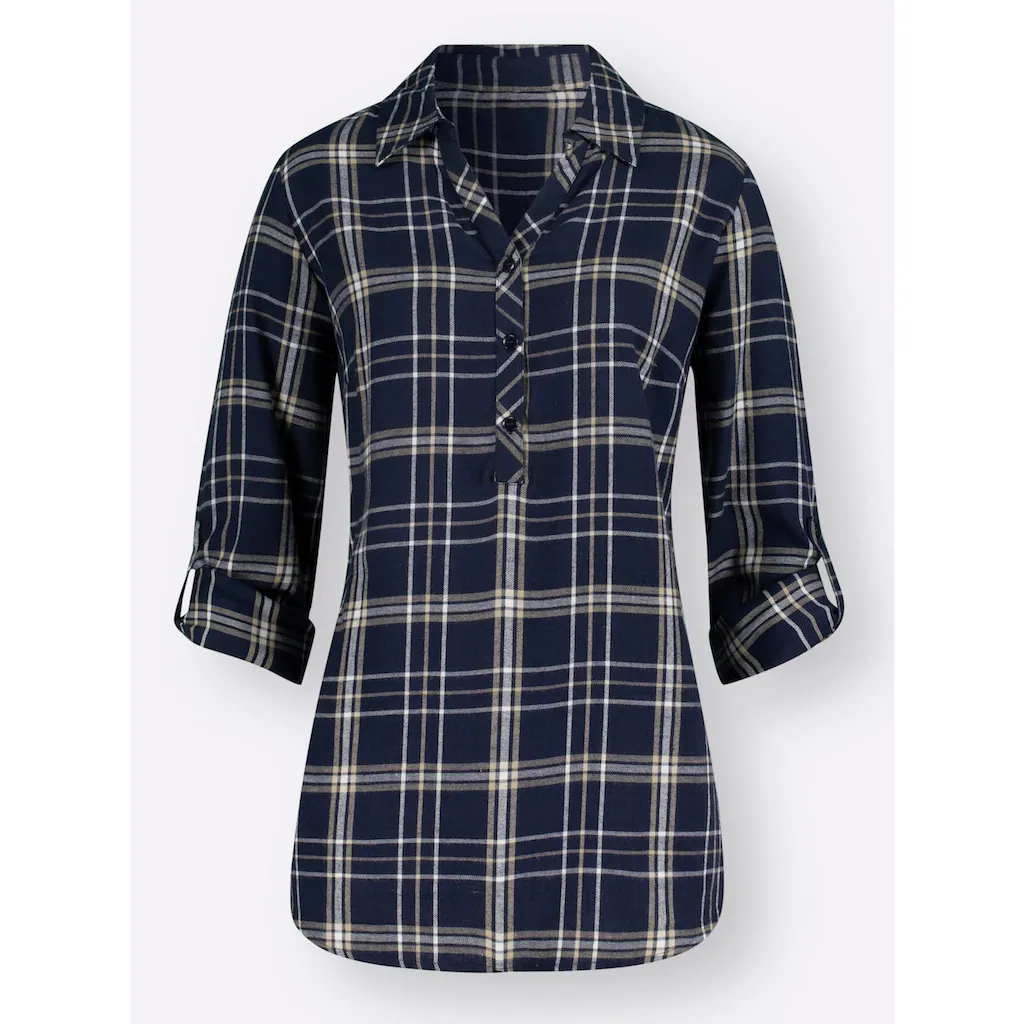 Casual Looks Flanellbluse