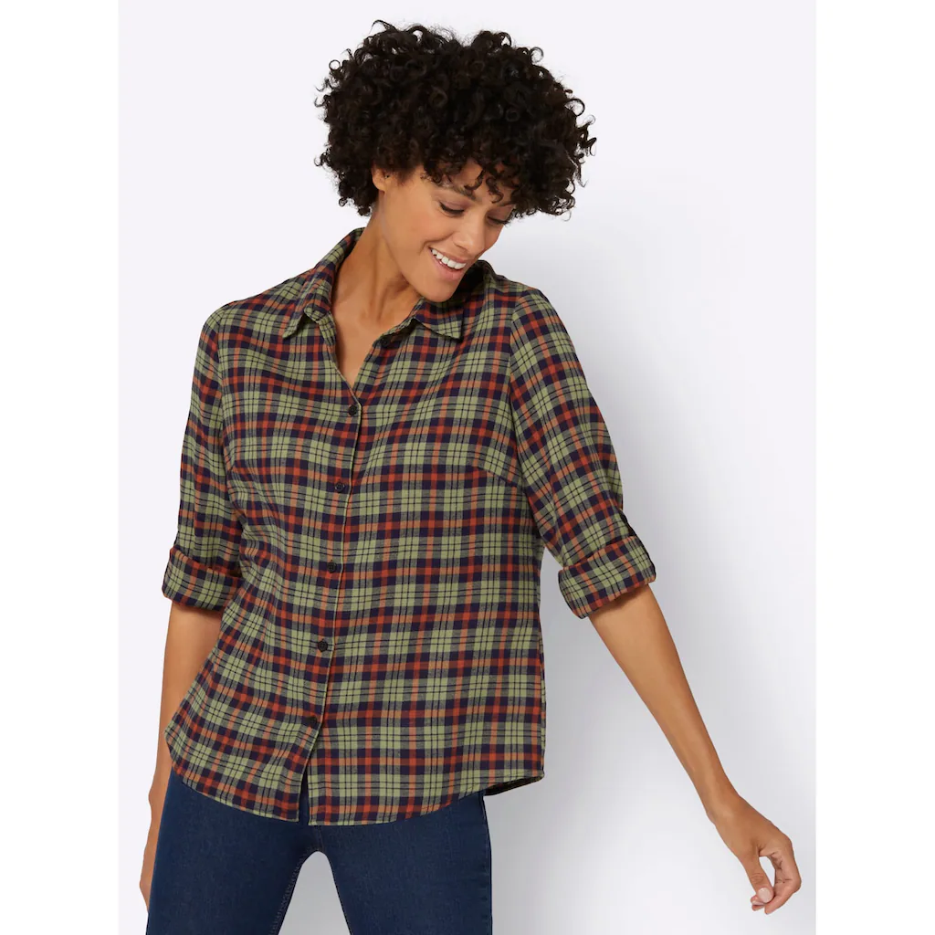 Casual Looks Flanellbluse