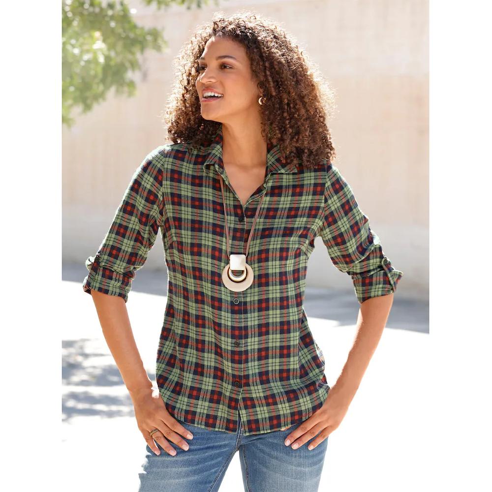 Casual Looks Flanellbluse