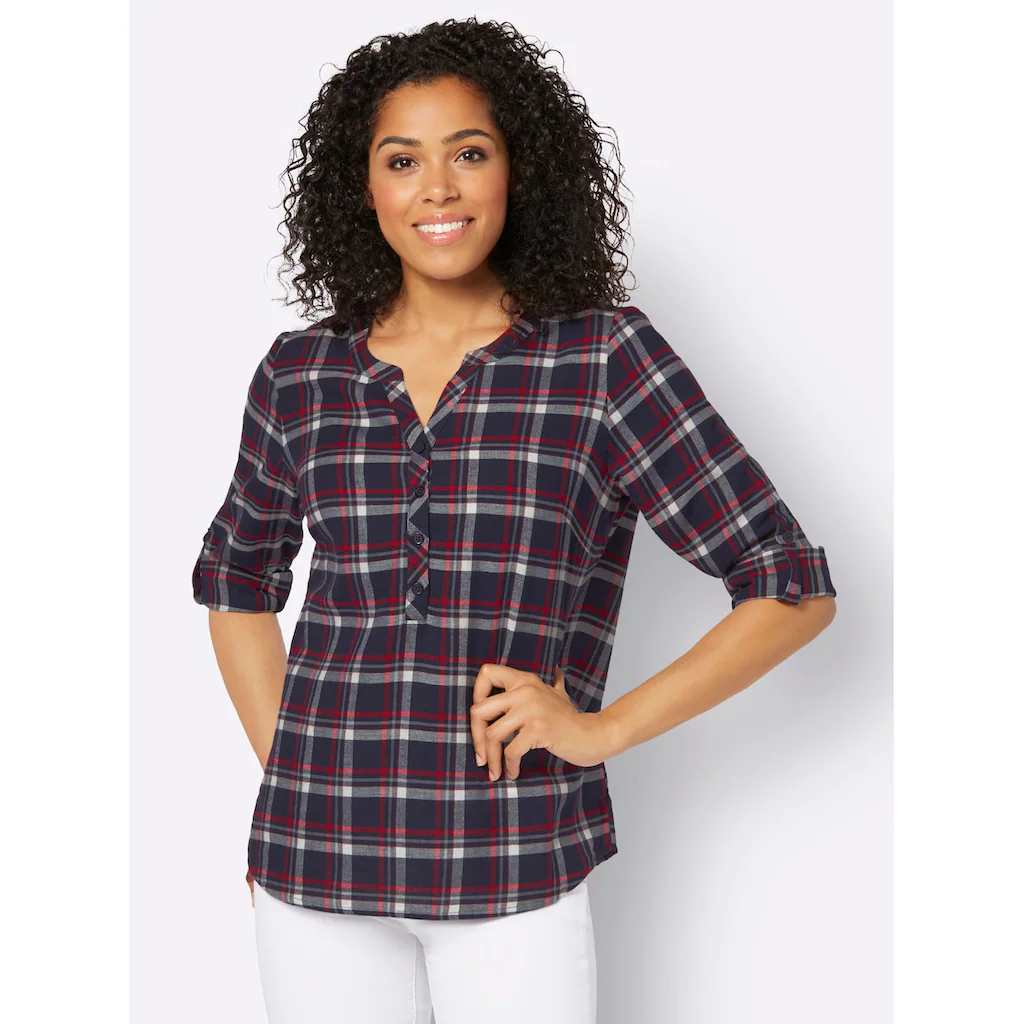 Casual Looks Flanellbluse