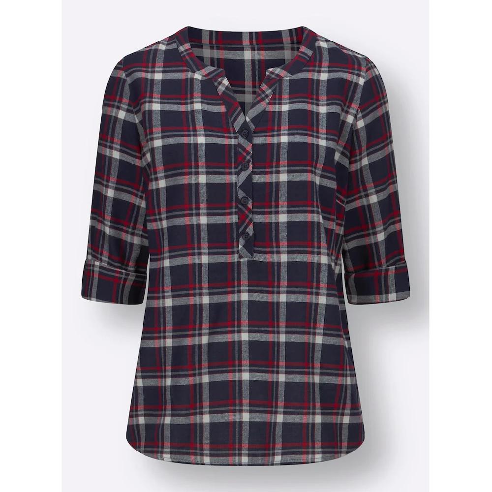 Casual Looks Flanellbluse