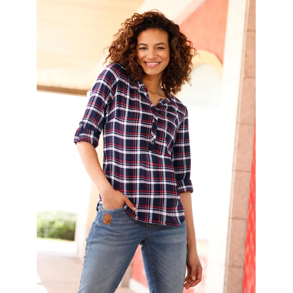 Casual Looks Flanellbluse