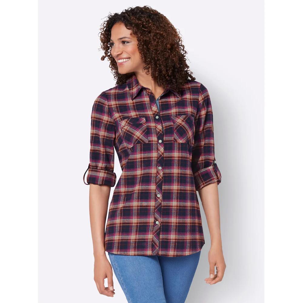 Casual Looks Flanellbluse