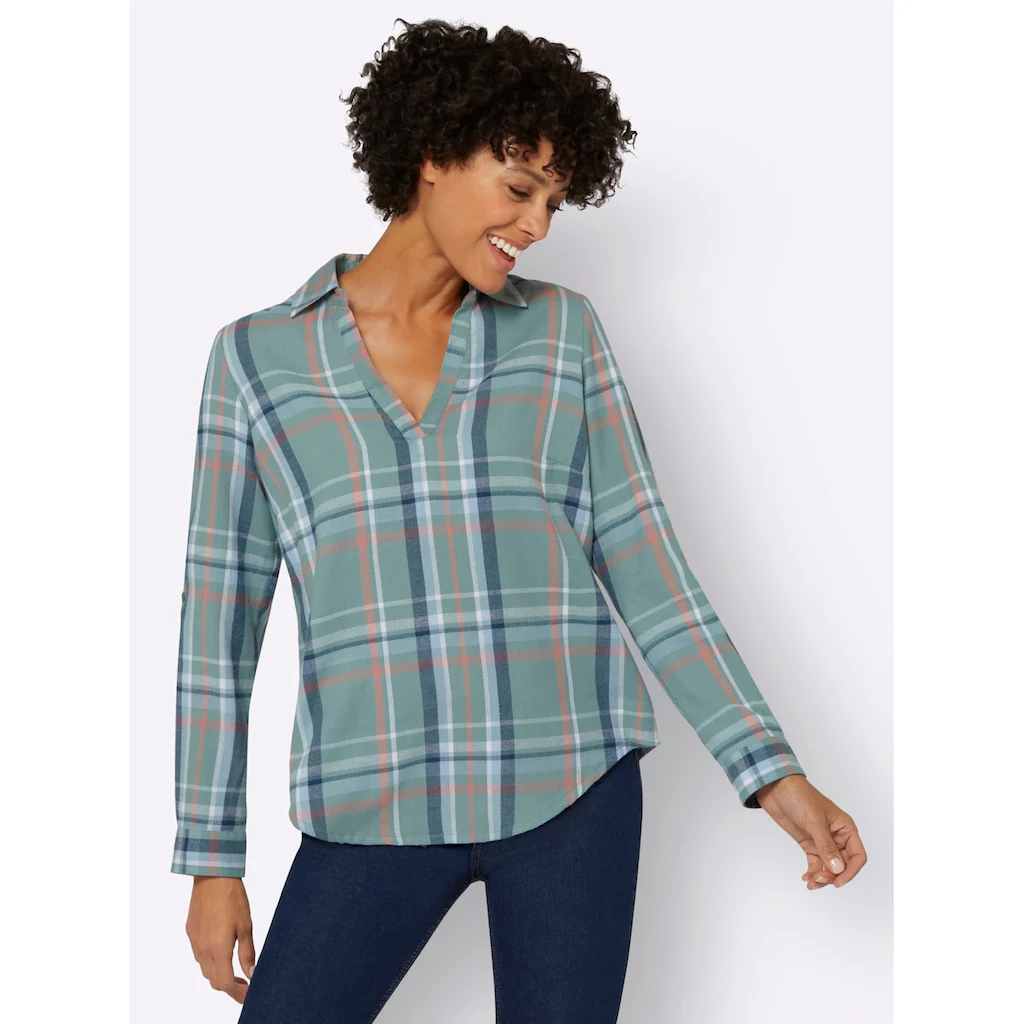 Casual Looks Flanellbluse