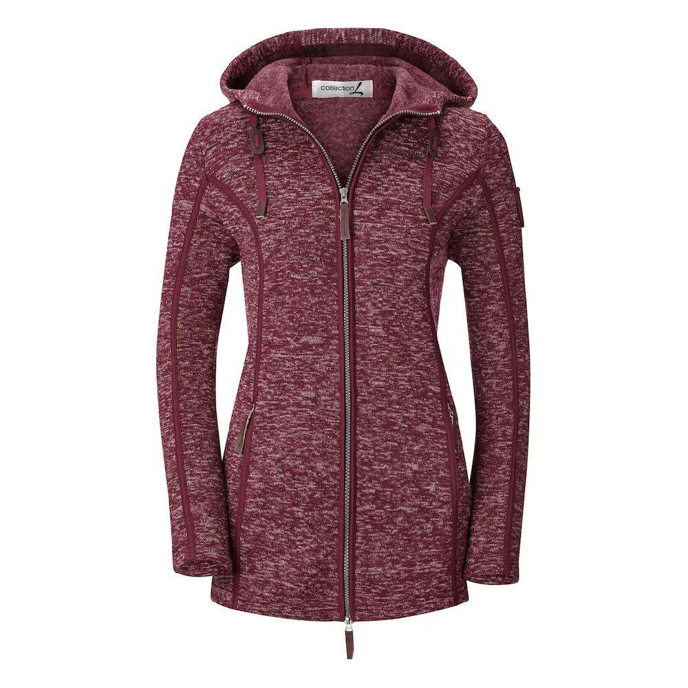 Casual Looks Kapuzenfleecejacke