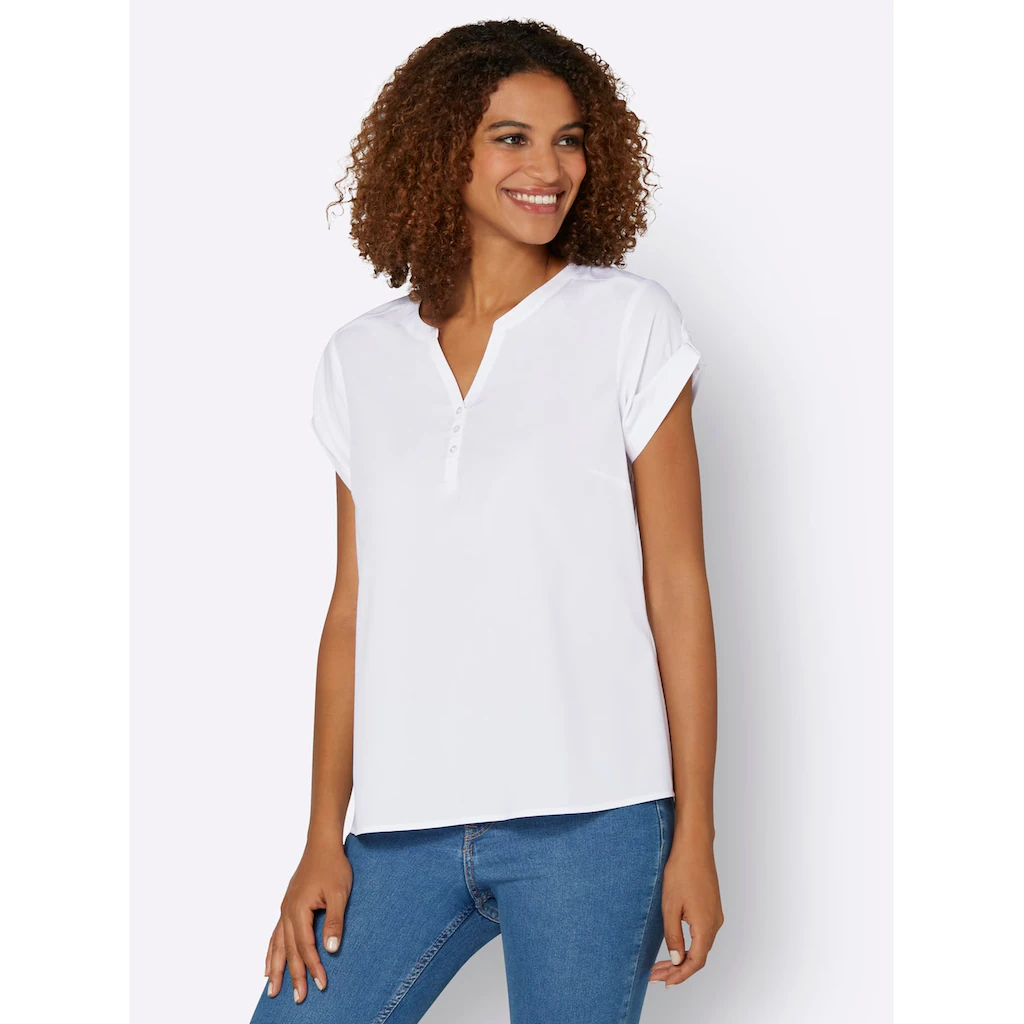 Casual Looks Kurzarmbluse