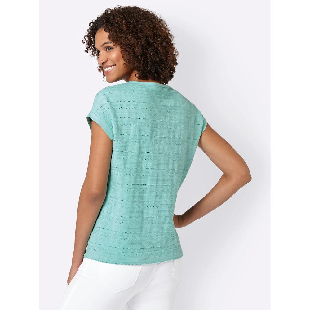 Casual Looks Kurzarmshirt »Shirt« (1 Tlg.)