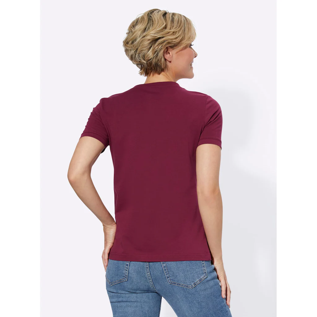 Casual Looks Kurzarmshirt »Shirt« (1 Tlg.)