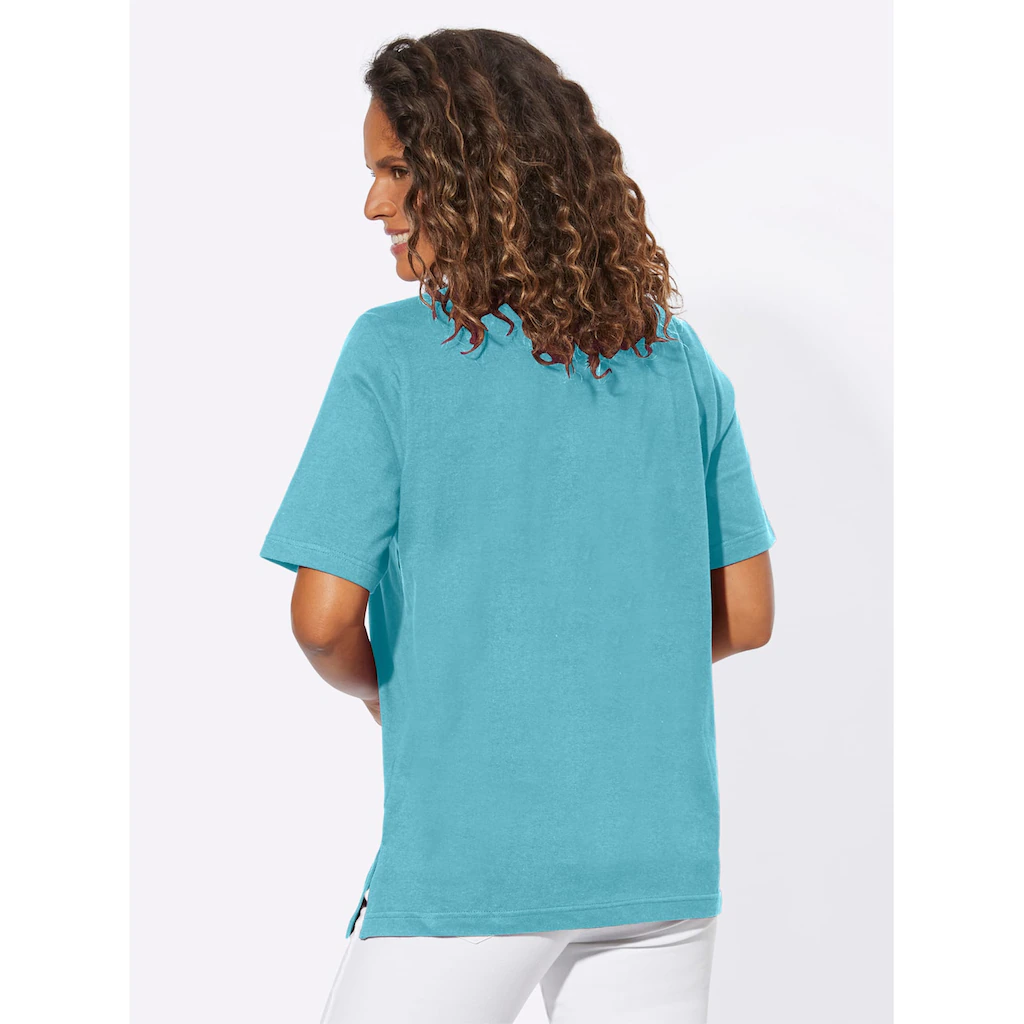 Casual Looks Kurzarmshirt »Shirt« (1 Tlg.)