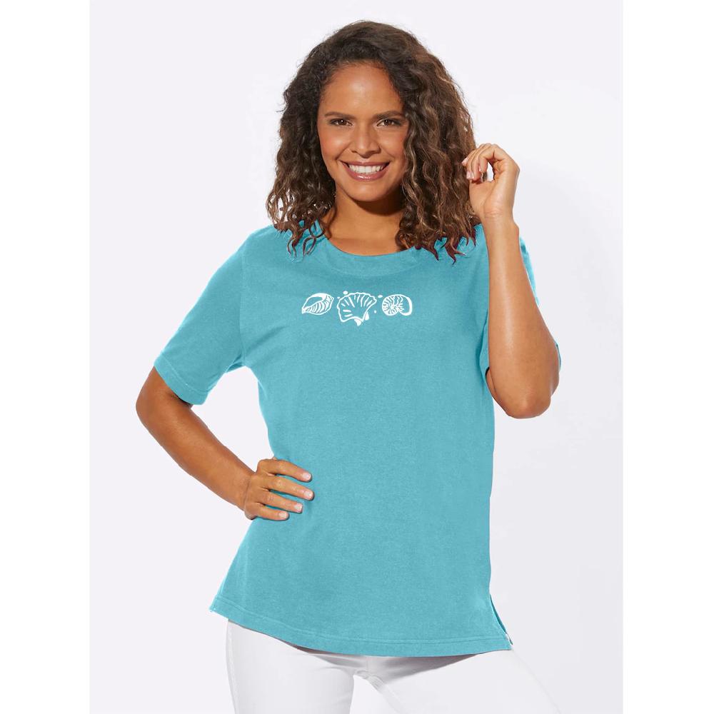 Casual Looks Kurzarmshirt »Shirt« (1 tlg.)