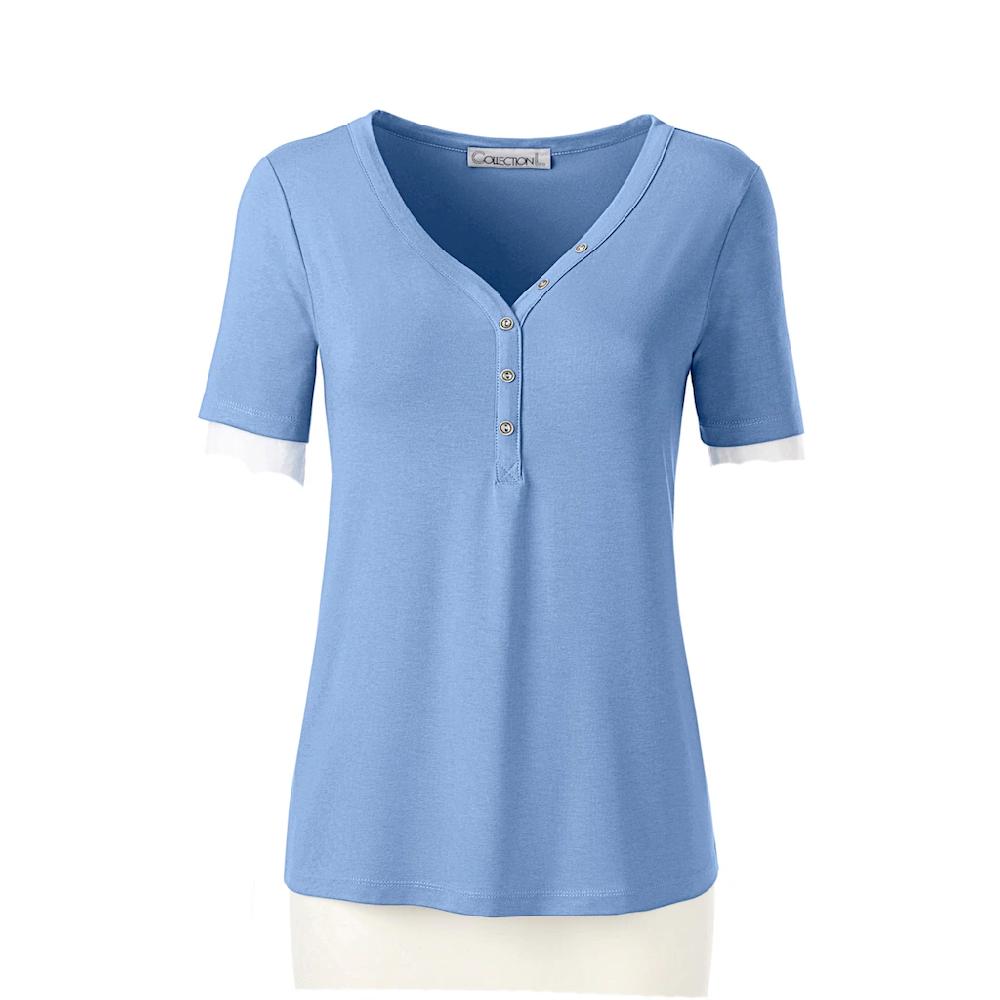 Casual Looks Kurzarmshirt »Shirt« (1 Tlg.)