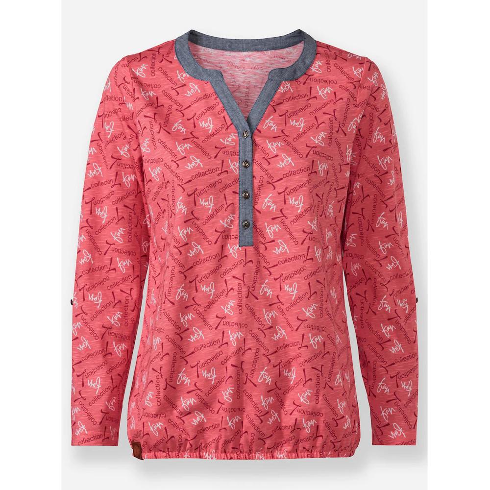Casual Looks Langarmshirt »Shirt« (1 Tlg.)