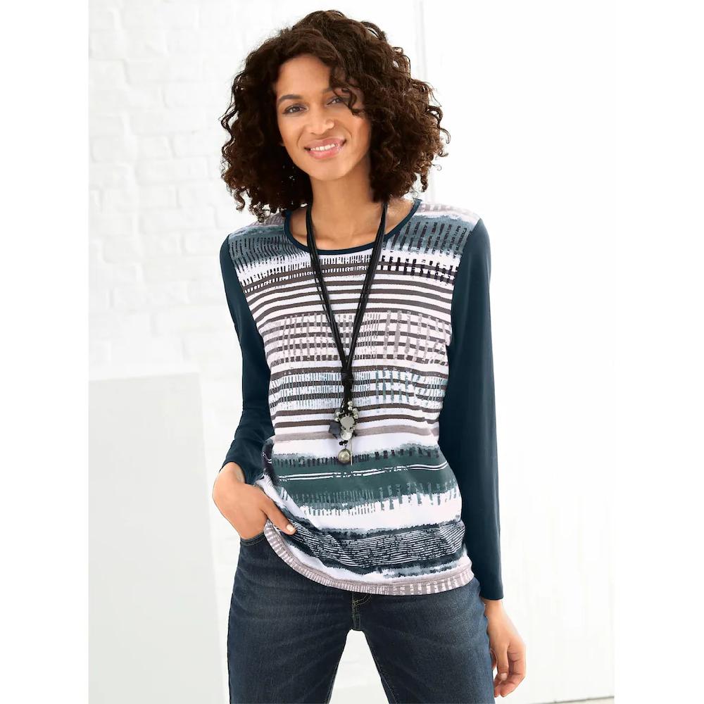 Casual Looks Langarmshirt »Shirt« (1 tlg.)