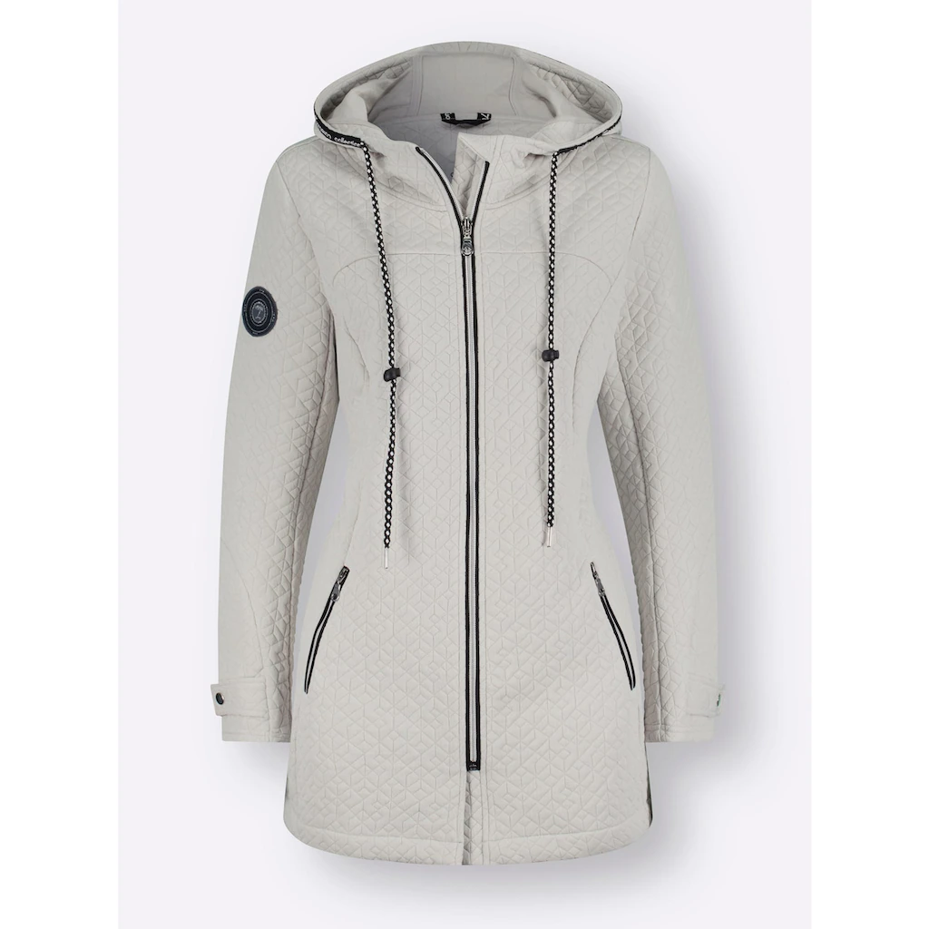 Casual Looks Shirtjacke »Jersey-Jacke« (1 Tlg.)