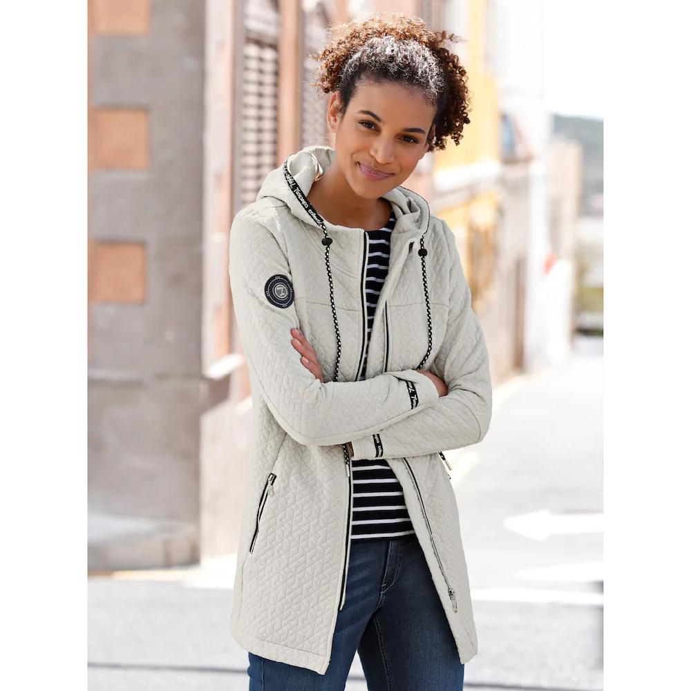 Casual Looks Shirtjacke »Jersey-Jacke« (1 tlg.) Casual Looks Shirtjacke »Jersey-Jacke« (1 tlg.)