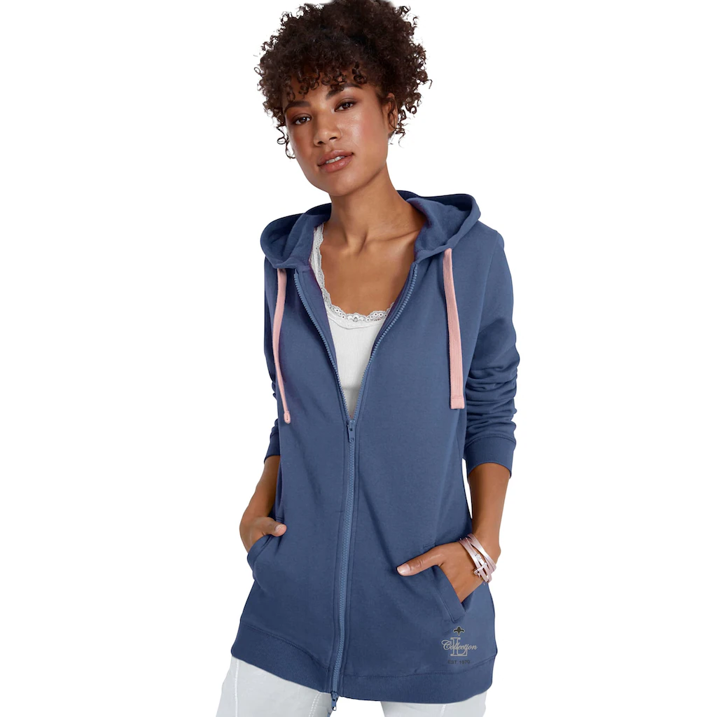 Casual Looks Shirtjacke »Sweatjacke« (1 tlg.)