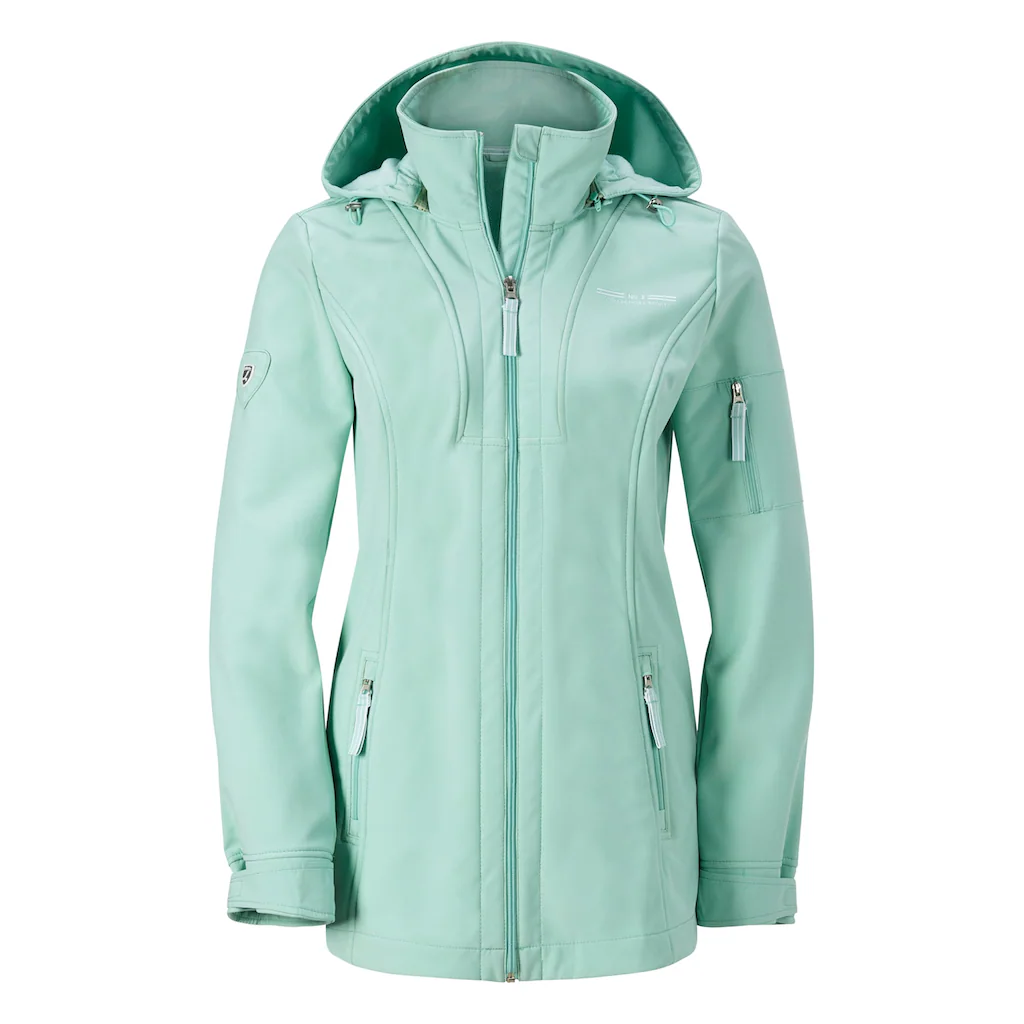 Casual Looks Softshelljacke Mit Kapuze