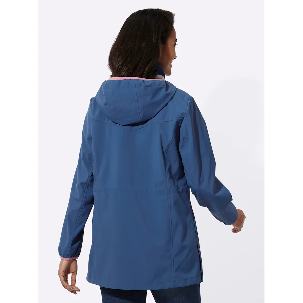 Casual Looks Softshelljacke Mit Kapuze