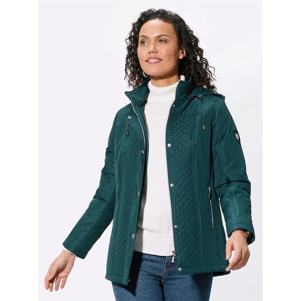 Casual Looks Steppjacke Mit Kapuze