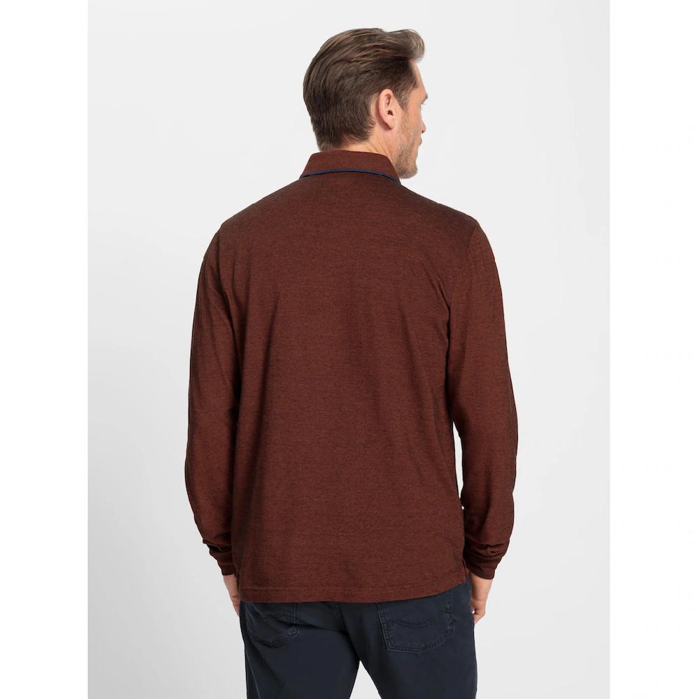 Catamaran Langarmshirt »Langarm-Poloshirt« (1 Tlg.)
