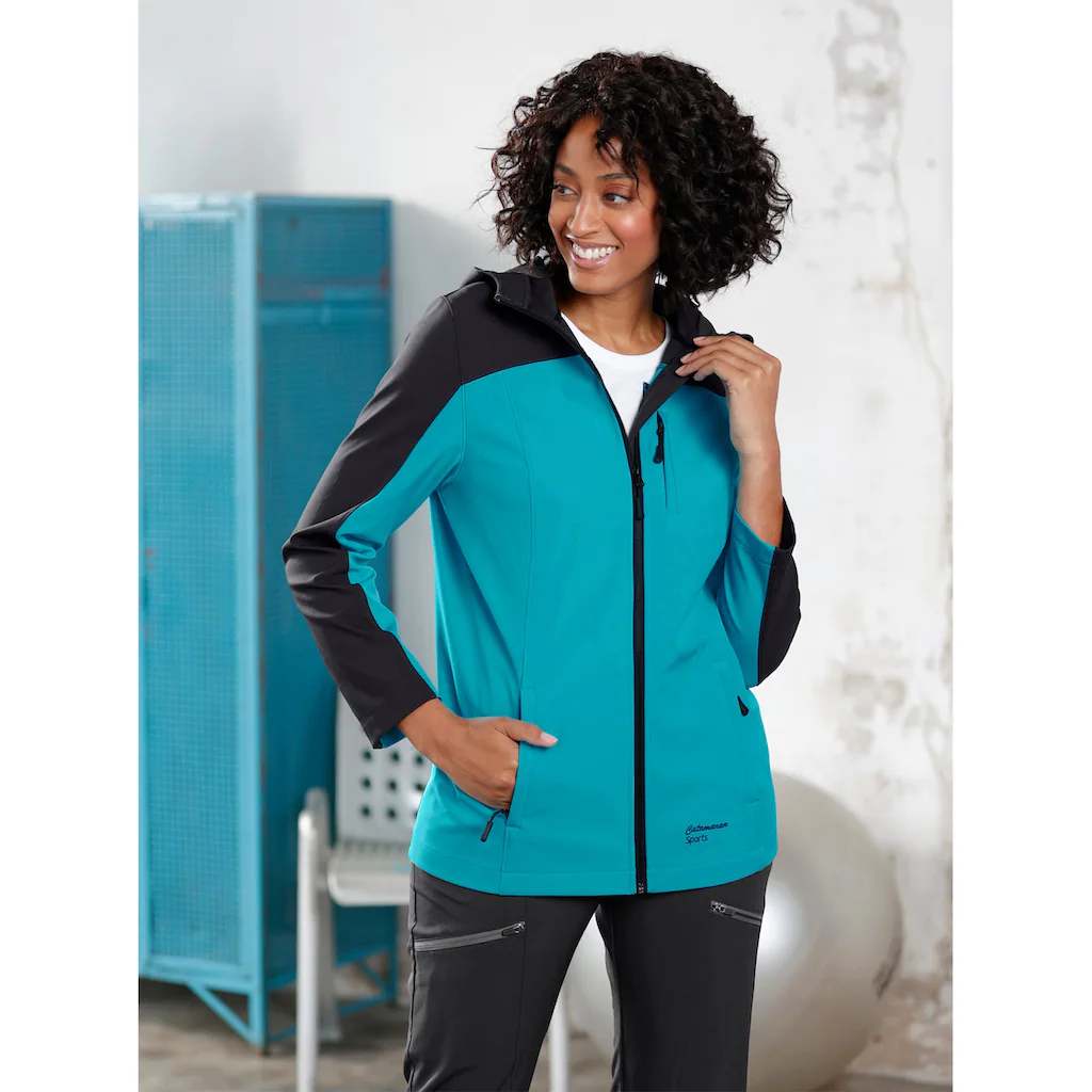 Catamaran Softshelljacke mit Kapuze