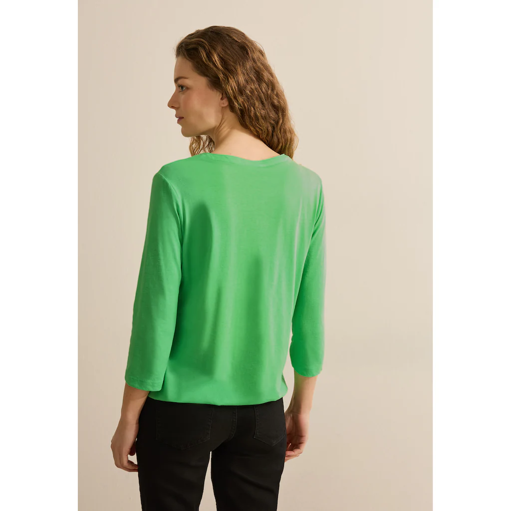 Cecil 3/4-Arm-Shirt Mit 3/4 Ärmeln