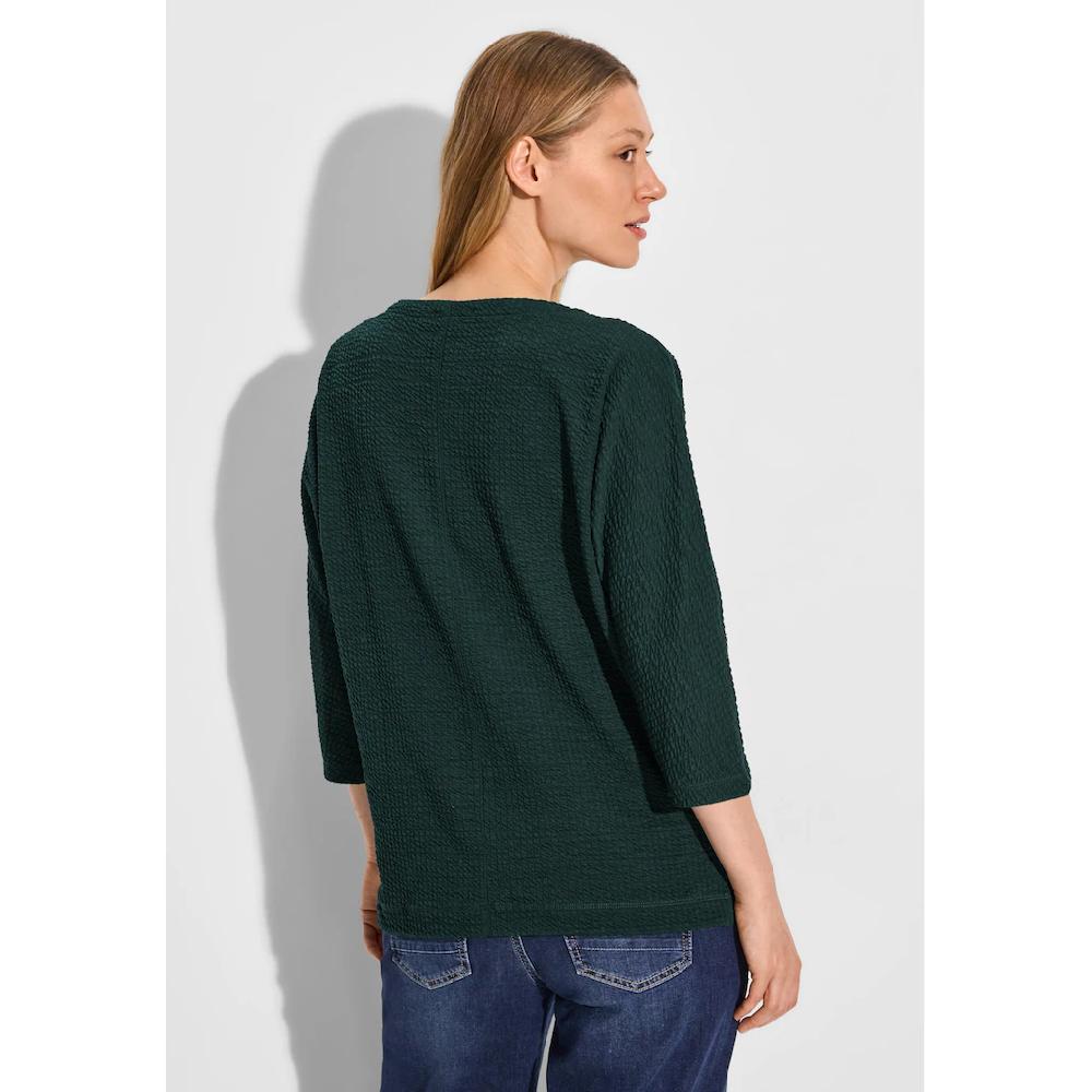 Cecil 3/4-Arm-Shirt Mit 3/4 Ärmeln