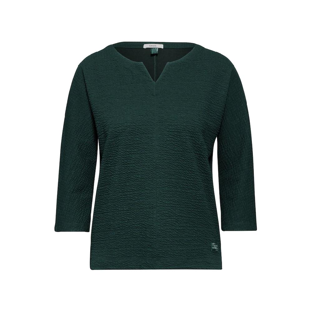 Cecil 3/4-Arm-Shirt Mit 3/4 Ärmeln