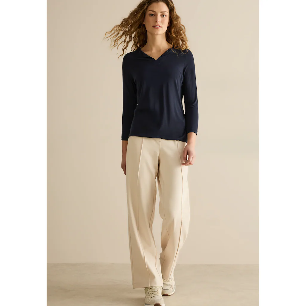 Cecil 3/4-Arm-Shirt Mit 3/4 Ärmeln