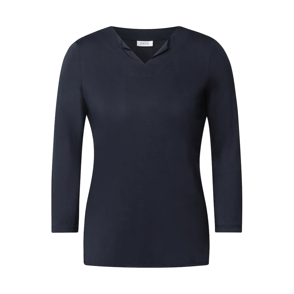 Cecil 3/4-Arm-Shirt Mit 3/4 Ärmeln